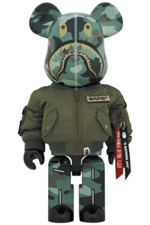 BE@RBRICK BAPE (R) × ALPHA 1000％