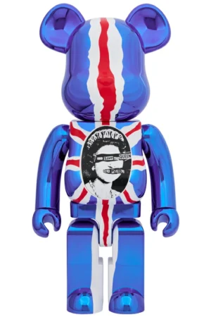BE@RBRICK Sex Pistols God Save The Queen Chrome Ver. 1000％